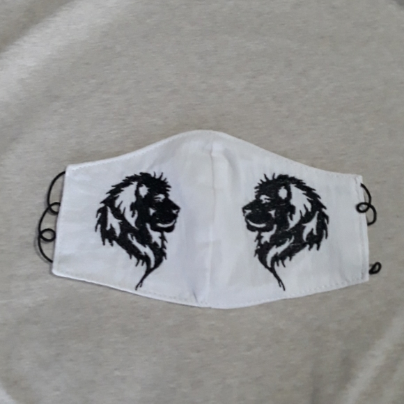 handmade Accessories - Mexican Embroidered Face Mask